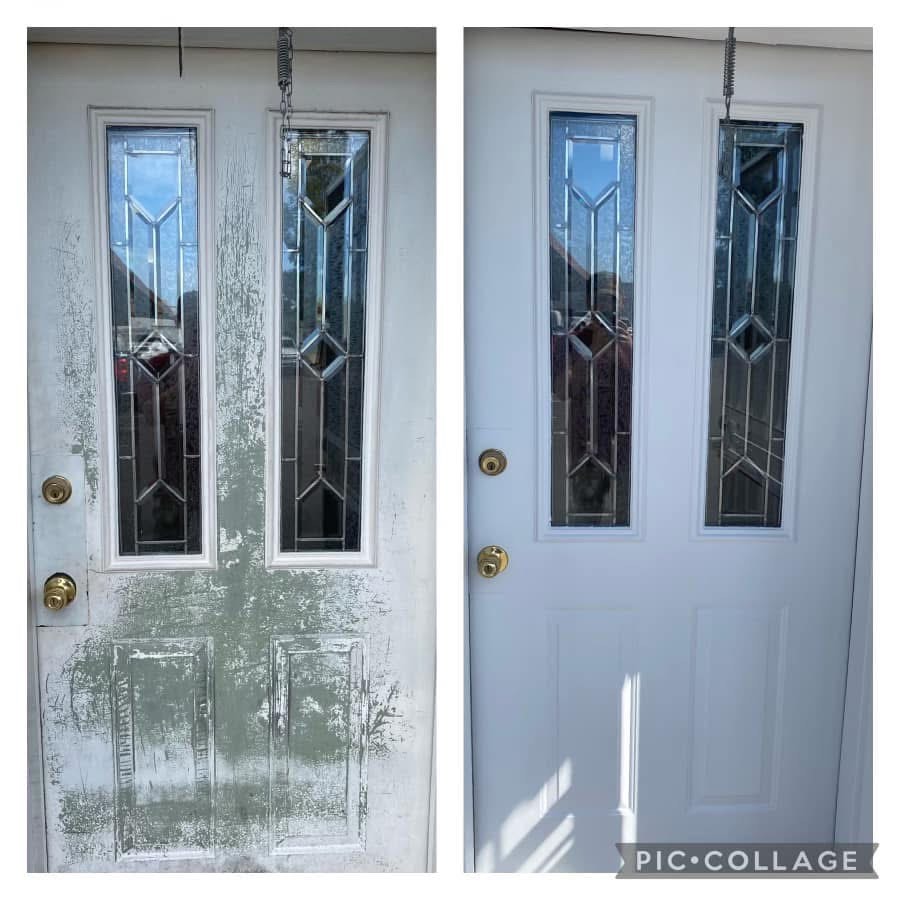 Professional painting craftsmanship